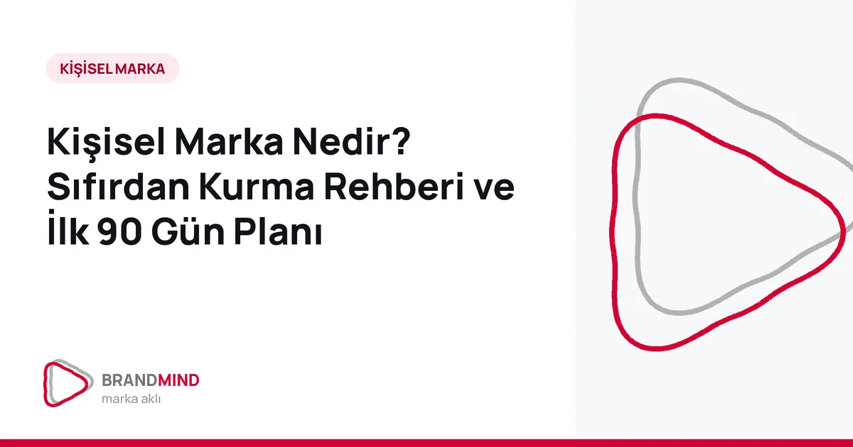Kişisel Marka Nedir? Sıfırdan Kurma Rehberi ve İlk 90 Gün Planı