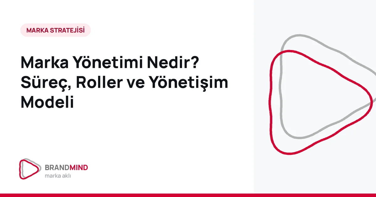 Marka Yönetimi Nedir? Süreç, Roller ve Yönetişim Modeli
