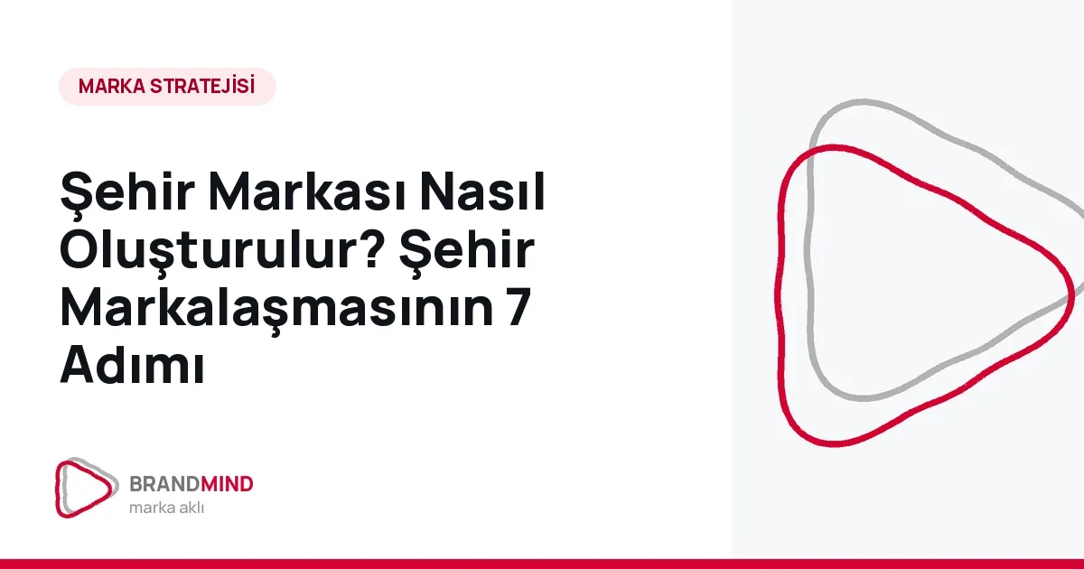 Şehir Markası Nasıl Oluşturulur? Şehir Markalaşmasının 7 Adımı